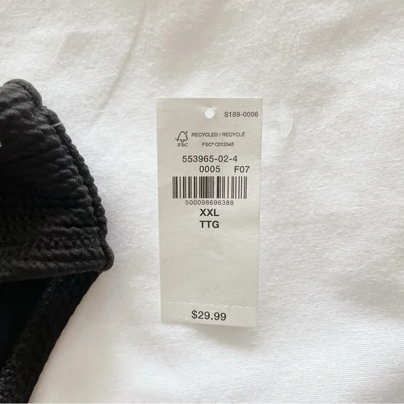 Old Navy Low-rise classic bikini swim bottoms XXL black bathing suit swimsuit - Picture 8 of 15